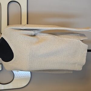 Banana Republic Women's Beige And Metallic Sweater